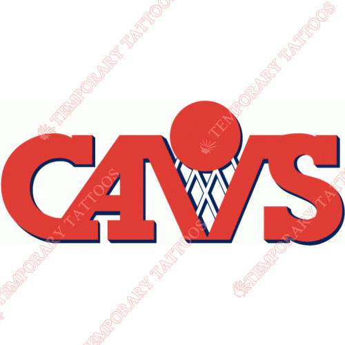 Cleveland Cavaliers Customize Temporary Tattoos Stickers NO.948